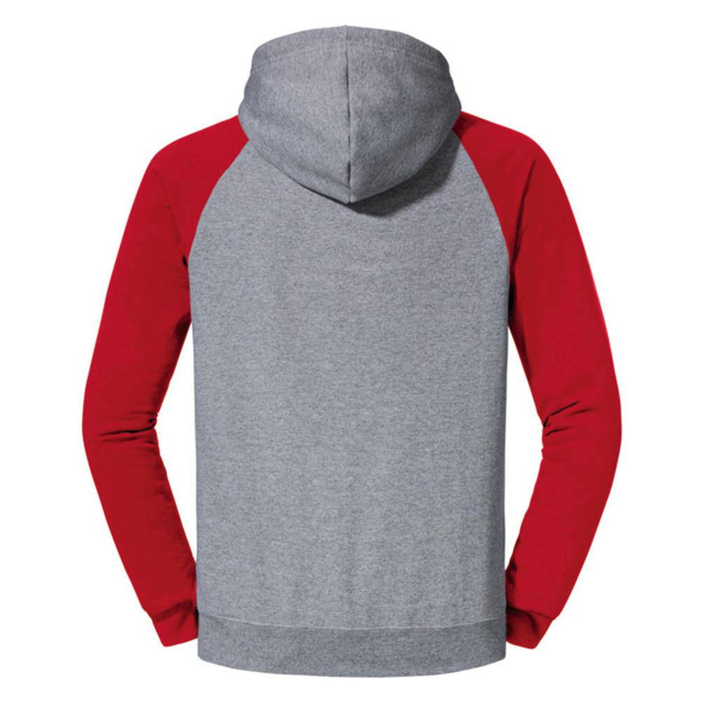 Jerzees Mens Colour Block Nublend Raglan Hoodie