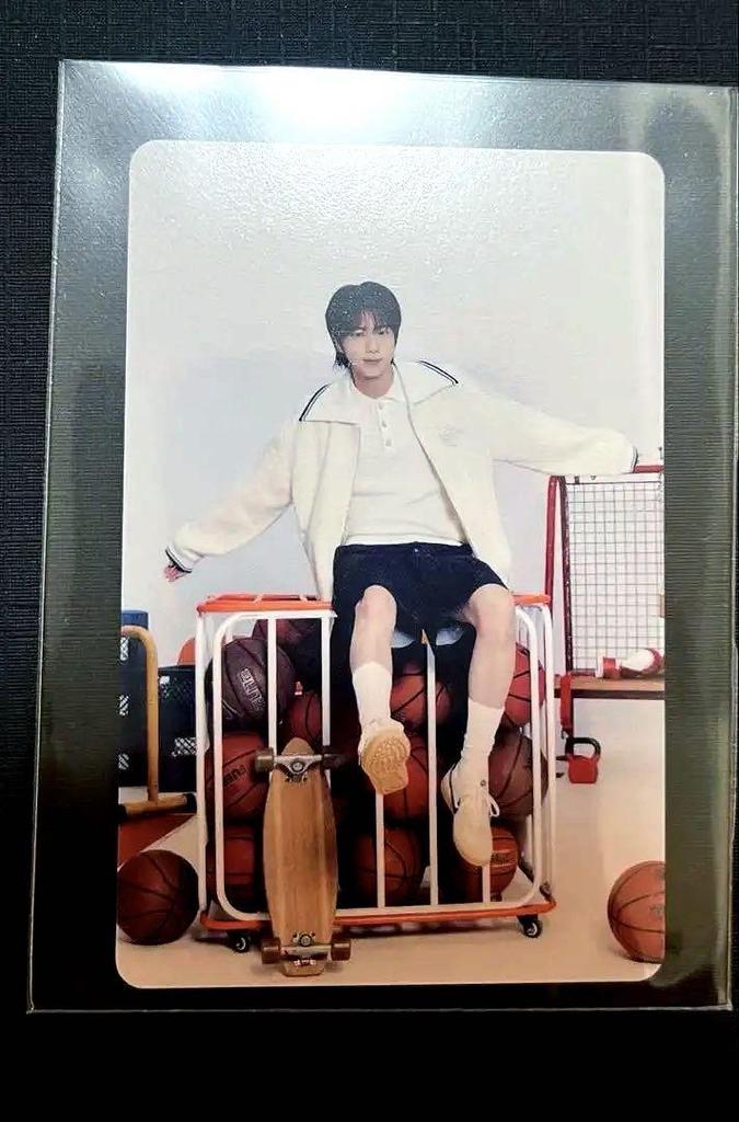 [USED] BTS Jin RUNSEOKJIN in JAPAN Photo Card Holder with Trading Card
