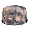 Men Women Scrawl Camouflage Duckbill Beret Cap Hollow Breathable Cotton Adjustable Cabbie Newsboy Driving Hunting Flat Hat