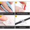 Car Cable Clamp Accessories Guiding Line Self-Adhesive Line Management Clips Wiring Wire Arrangement Electrical Equipment Winder