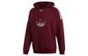 Originals Flock Sweatshirts Men's Dark Reddish Purple Hooded Moderate Regular DU8114