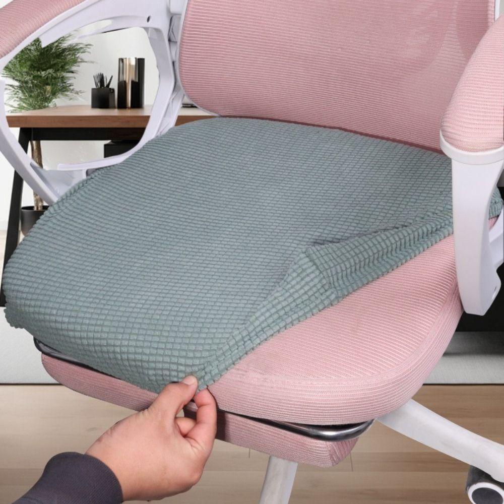 Thickened Office Chair Seat Covers Velvet Chair Cover Fashion Chair Dustproof Cover