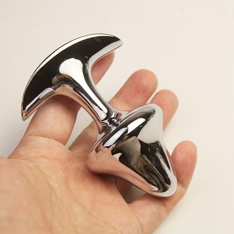 Metall Analtrainer,Juvelierter Arsch Anus Butt Plug,Breite Zwiebel Prostata Massage,Analplug Buttplug,Sexspielzeug für Männer Frauen