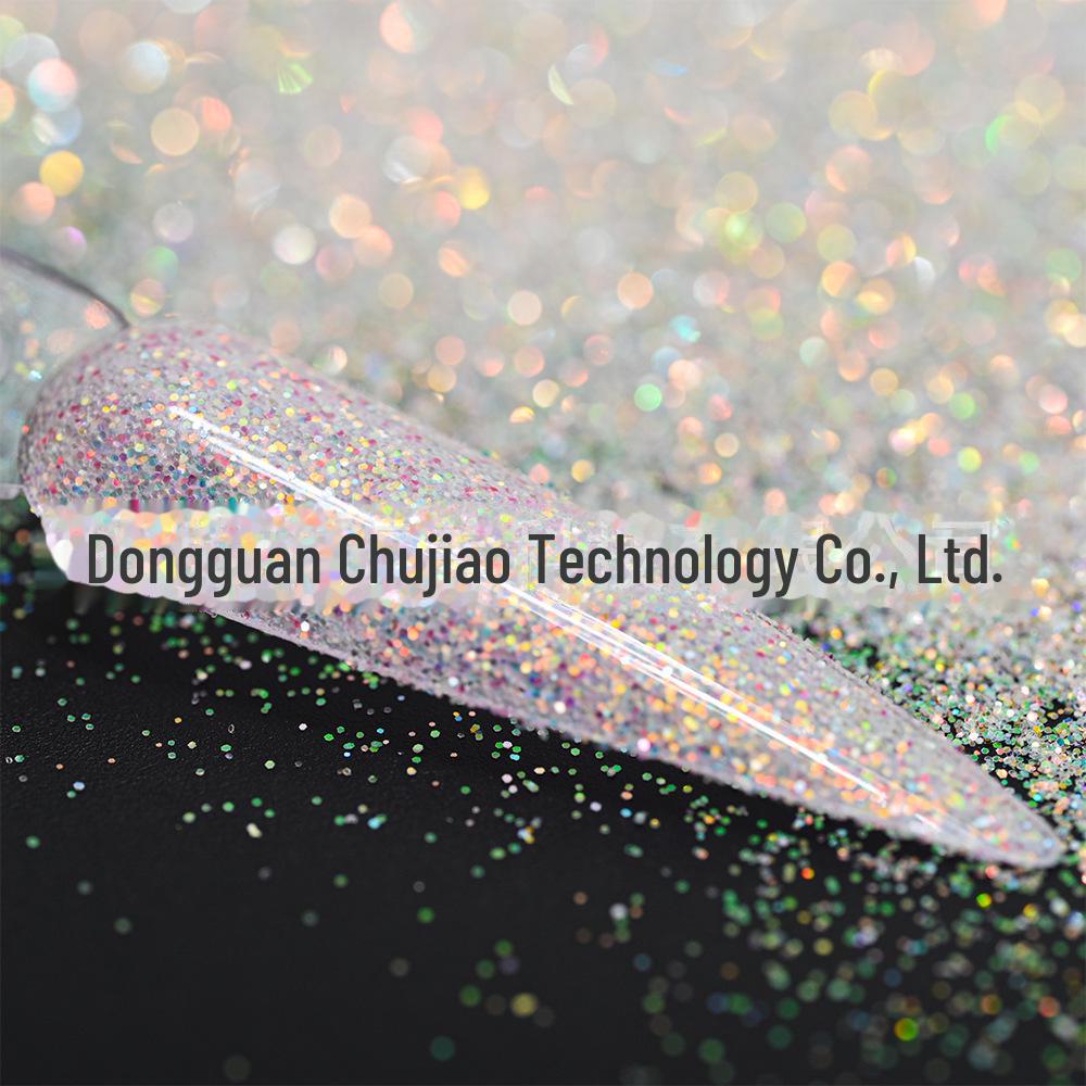 

Пудра для ногтей Cross-Border Fine Flash Diamond Sea Salt, 50 г - фантазийный глиттер с эффектом зыбучих песков. 20ML per bottle