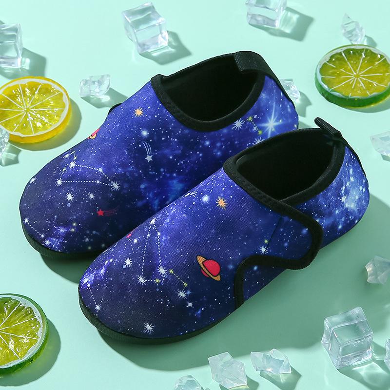 Children's Beach Shoes Diving Snorkeling Swimming Shoes Wading River Non-slip Bottom Seaside Skin Shoes Socks Water Park Shoes