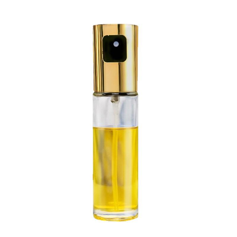 Glass Oil Sprayer Bottle - Press-Type, Non-Stick, Ideal for Kitchen and BBQ