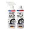 Tire Shine Spray Vehicle Tyre Cleaning Product Automotive Tyre Restorer Spray for Trucks Sedans RVs SUVs Auto Enthusiasts Fleet