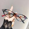 Trendy Ladies Blue Light Blocking Reading Glasses Fashion Unisex Finished Far Sight Eyewear Prescription Hyperopia Glasses 0+1.5