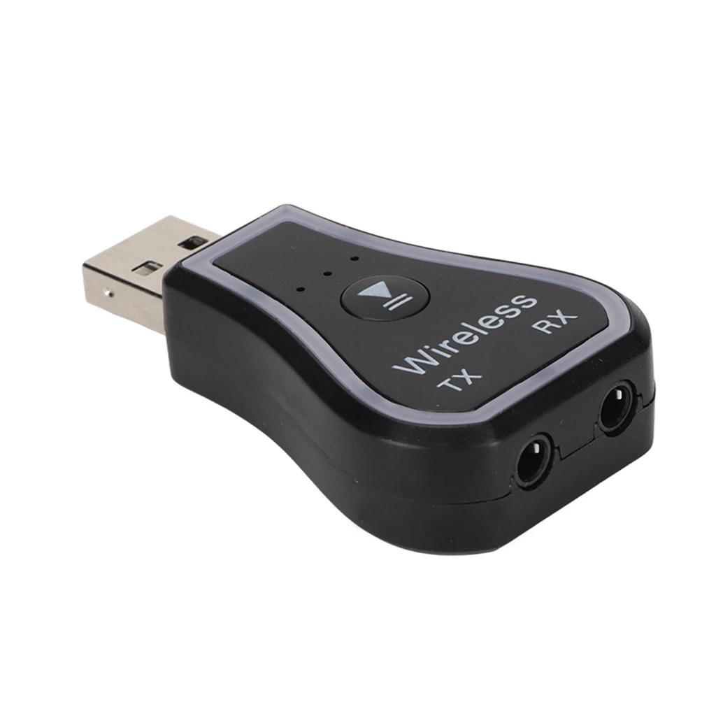 Bluetooth 5.0 Sender Empfänger 2 in 1 RGB Umgebungslicht USB Bluetooth 5.0 Adapter für TV Heimstereoanlage