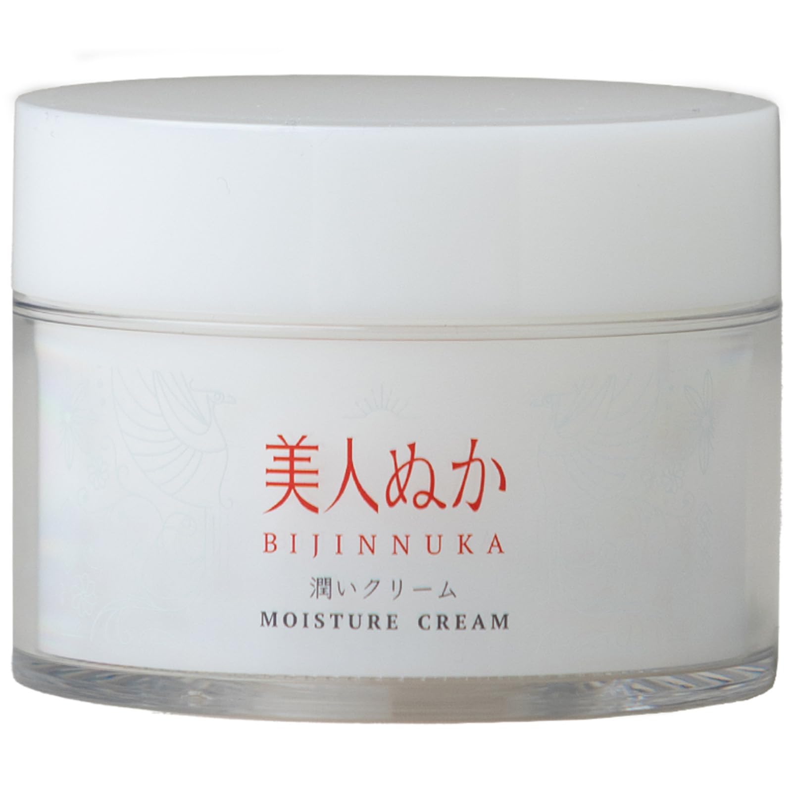 Bijin Nuka Moisturizing Cream - Rice Bran Moisturizing Cream for Dry Skin - 45g