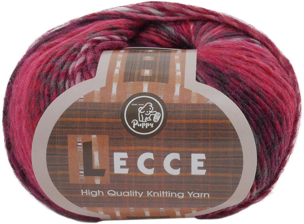 Puppy Lecce Yarn Medium Fine 416 Multi Type 40g 160m 10 Ball Set 10000171 Approx.