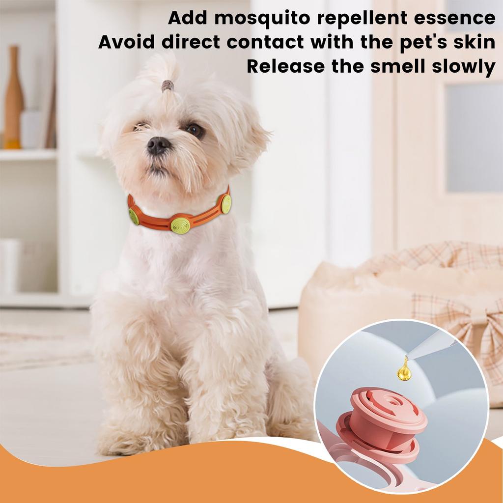 Collar Dog Cat Adjustable Pet Worming Collar 5ml