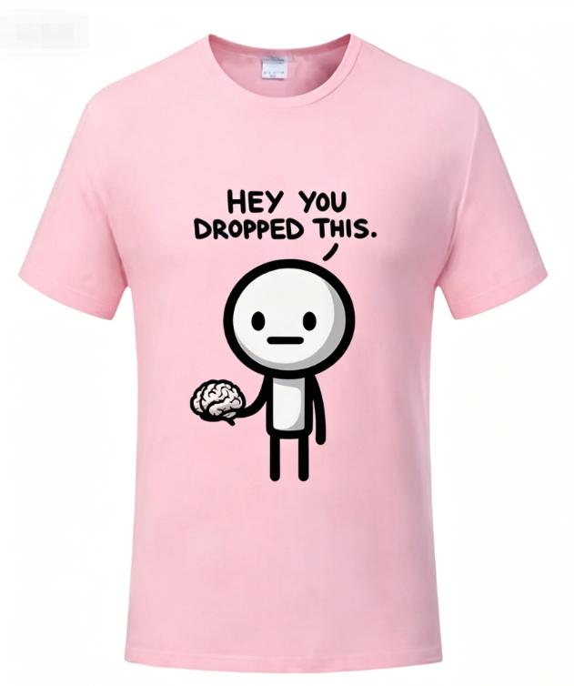 Funny T Shirt for Unisex Summer Tops Please Use Your Brain Stupid Saying Print Tees Shirt Short Sleeve Oneck Fashion Male Clothing