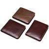 Handmade Genuine Leather Men's Wallet: Short Retro Card Holder & Coin Purse, Multi-Card Layer, Anti-Magnetic Cowhide Bag