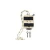Nike Logo Print Polyester Sling Bag Unisex Sling Bag Coconut-Milk Black FD6268-119