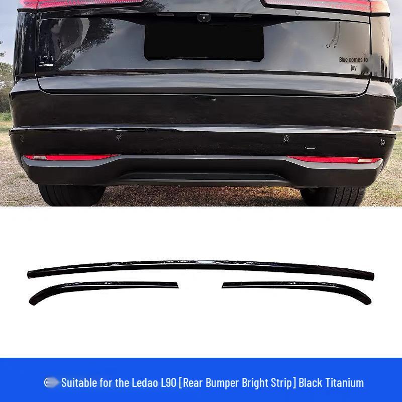 NIO L90 Car Window Bright Strips & Door Edge Blackout Kit