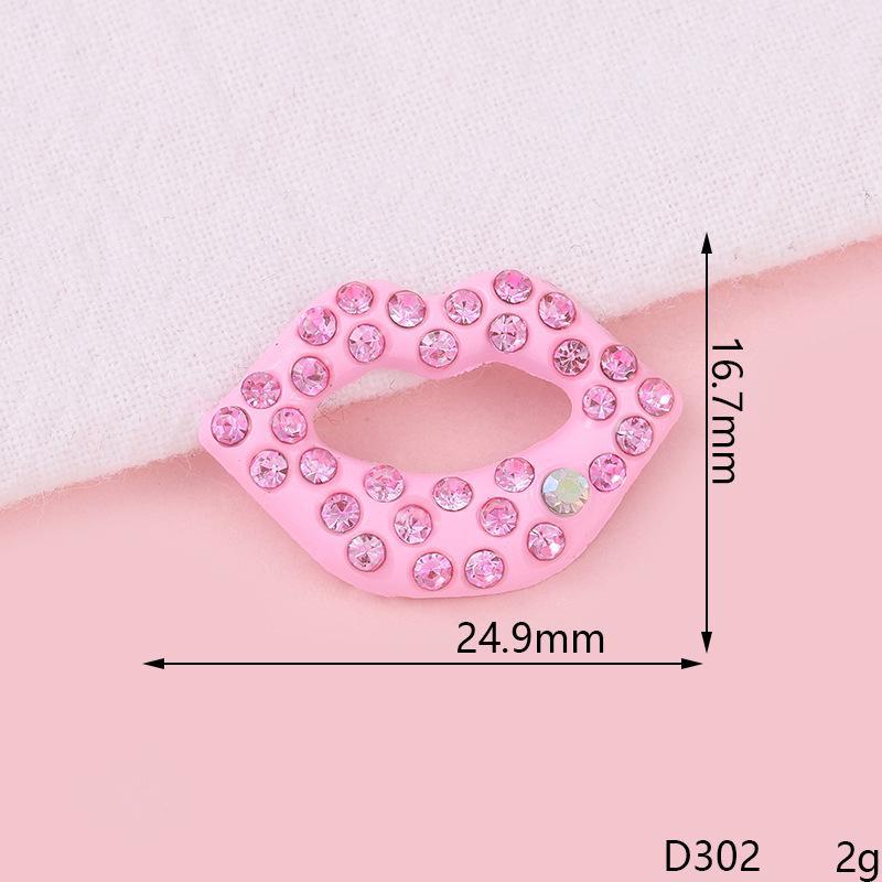 Креативный чехол для мобильного телефона Diamond Red Lips - Материалы и аксессуары для самостоятельного изготовления Alloy
