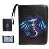 52 Style 400pcs  Card Album 2x2 Loose-leaf Large Capacity Leather Anime Zipper Card Collection Photo Album