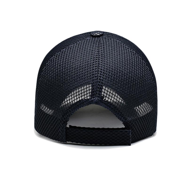 Letter Embroidered Breathable Baseball Cap Men's Summer Sunscreen Outdoor Cap