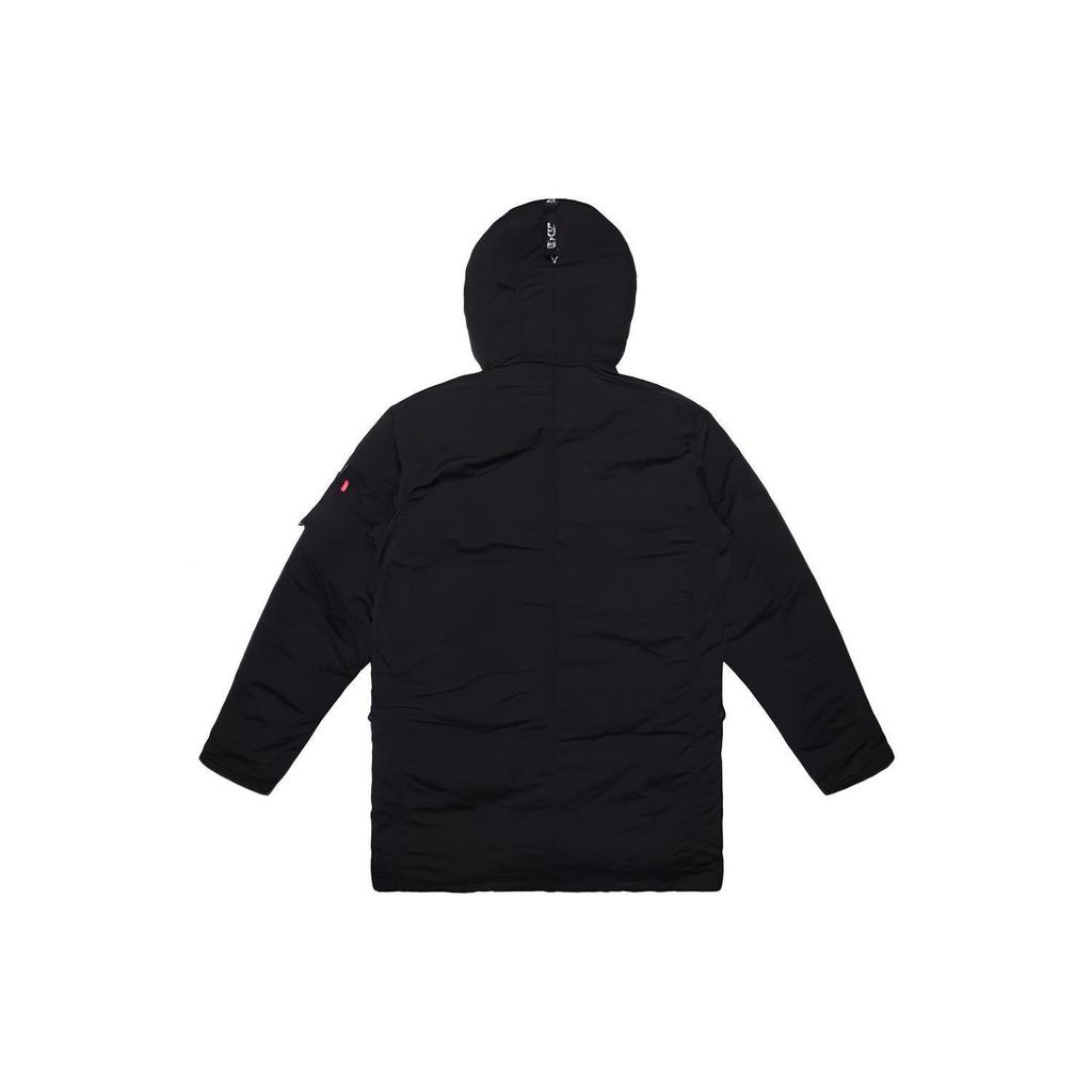 Levis Loose Casual Hooded Denim Down Jacket Men Jacket Black 27673-0009