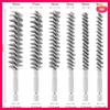 18 Pcs Wire Brushes For Drill,Stainless Steel Small Wire Brush In Different Sizes,For Cleaning,Cleaning Wire Brush Set