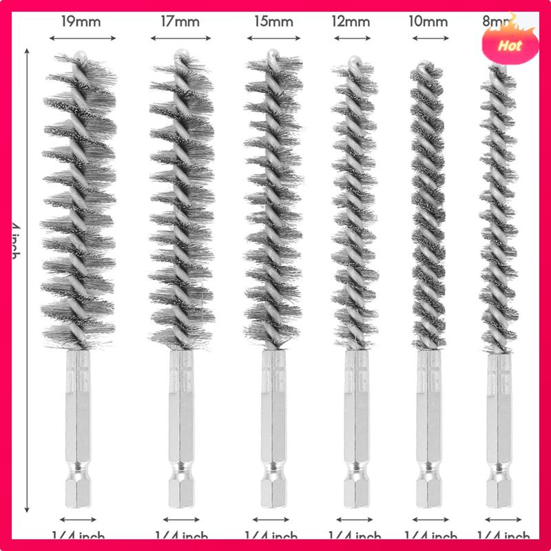 18 Pcs Wire Brushes For Drill,Stainless Steel Small Wire Brush In Different Sizes,For Cleaning,Cleaning Wire Brush Set