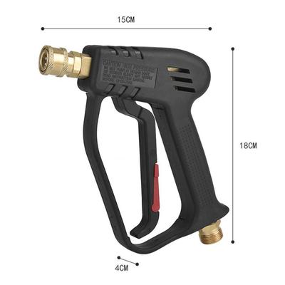 High Pressure Washer Gun, 4000 PSI Max Short Pressure Washer Gun Car Cleaning Tool with 5 Color