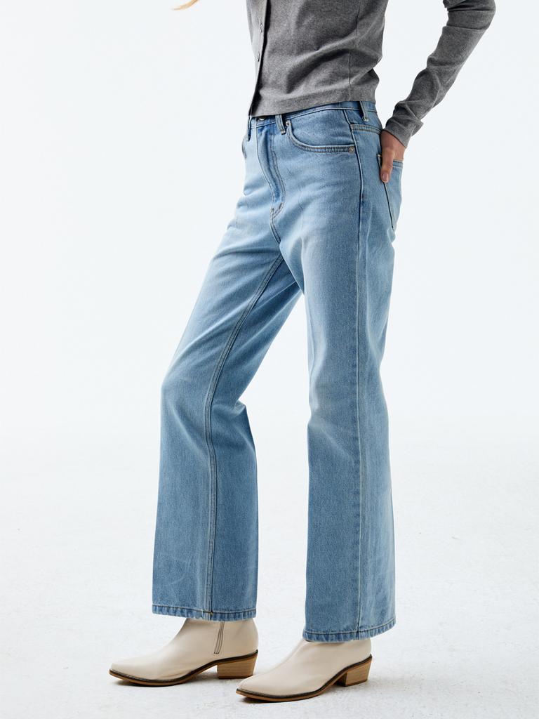 RENNESMIA Washed Denim Pants_Light Blue