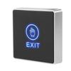 Door Touch Exit Release Unlock Button Switch Panel LED Light for Door Access Control System