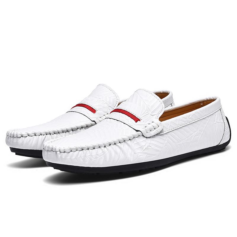 

Men Summer Casual Shoes Breathable Lightweight Comfortable Leather Suitable for Daily Wear and Various Occasions 40