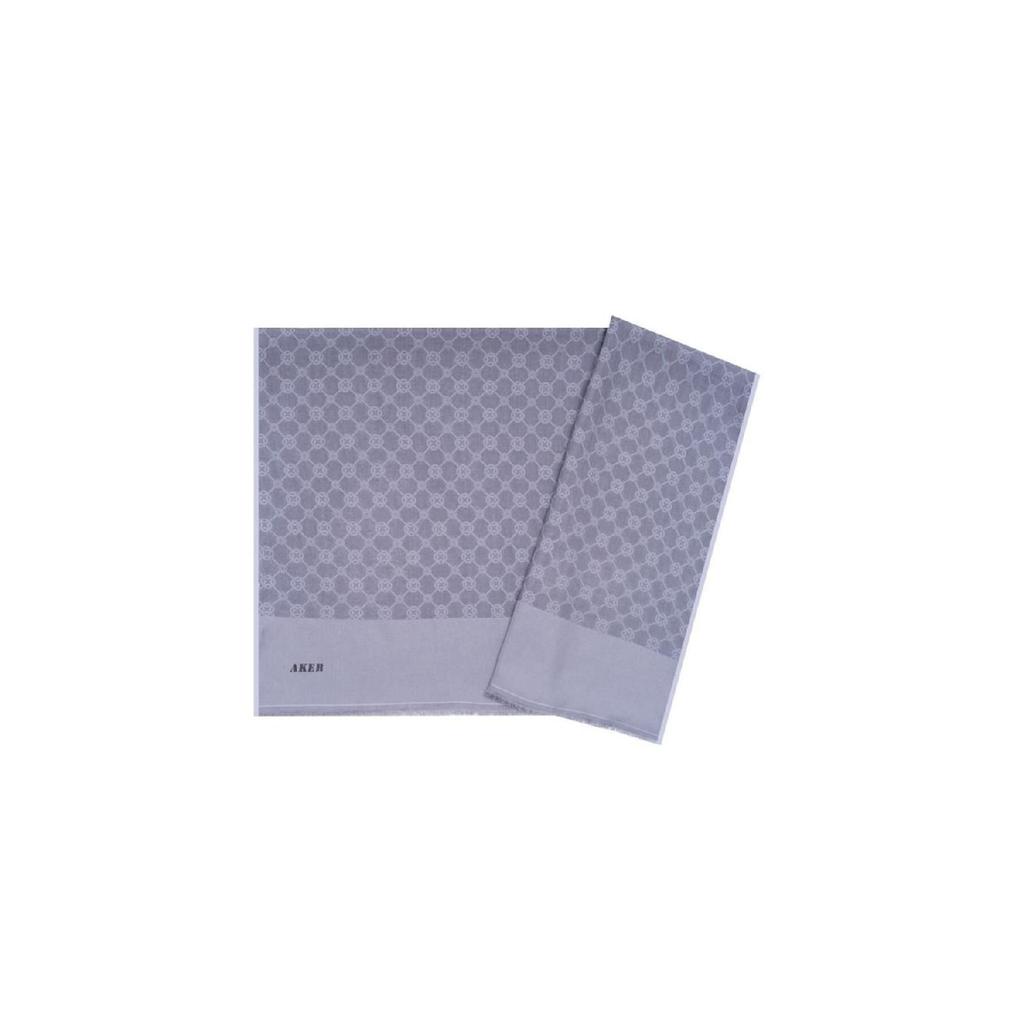 Elegance Monogram Shawl - 1090100-913 - Smoked