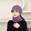 ColdSeason Hat Old Lady Warm Plus Velvet Ear Protection Hat Plus Velvet Mother Hat Rabbit Hair Man Knit Hat Strong