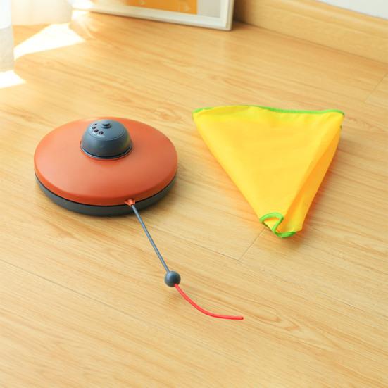 Electric Cat Toy Cat Stick Interactive Hide And Seek Kitten Wand 360 Degree Rotating Mouse Tail Toy Home Pet Supplies