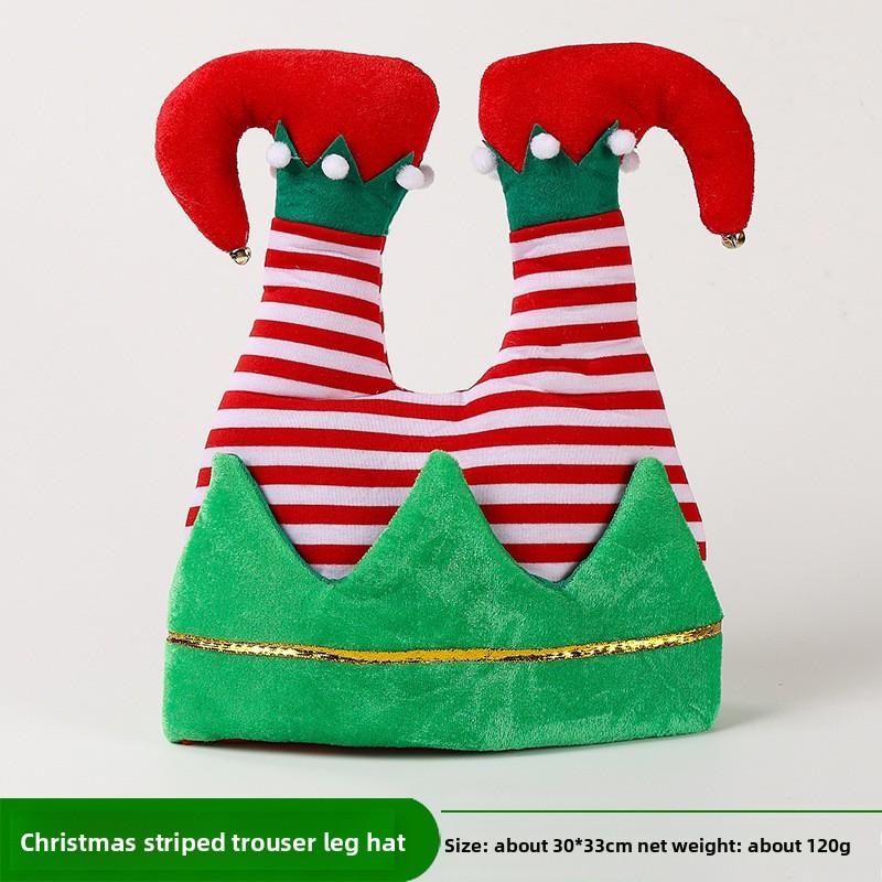 Christmas Decorations Christmas Hat Santa Claus Lamp Non-woven Hat Christmas Gift