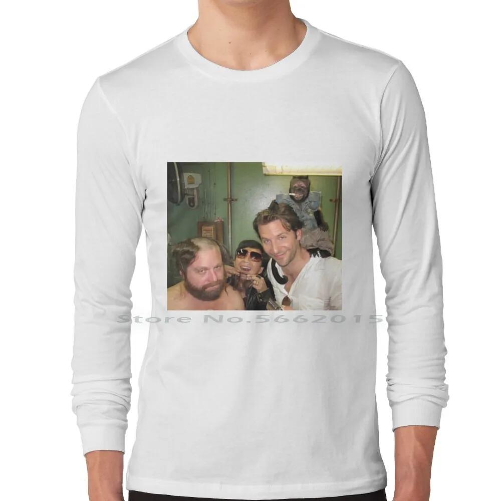 / Hangover Poster Poster T Shirt 100% Cotton Funny The Hangover Party Drunk Movie Beer Drinking Bradley Cooper Comedy Short