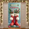 Festive Backdrop Holly Leaves Seasonal Decoration Merry Christmas Banner Festive Design Holiday Banner For Festive Occasion