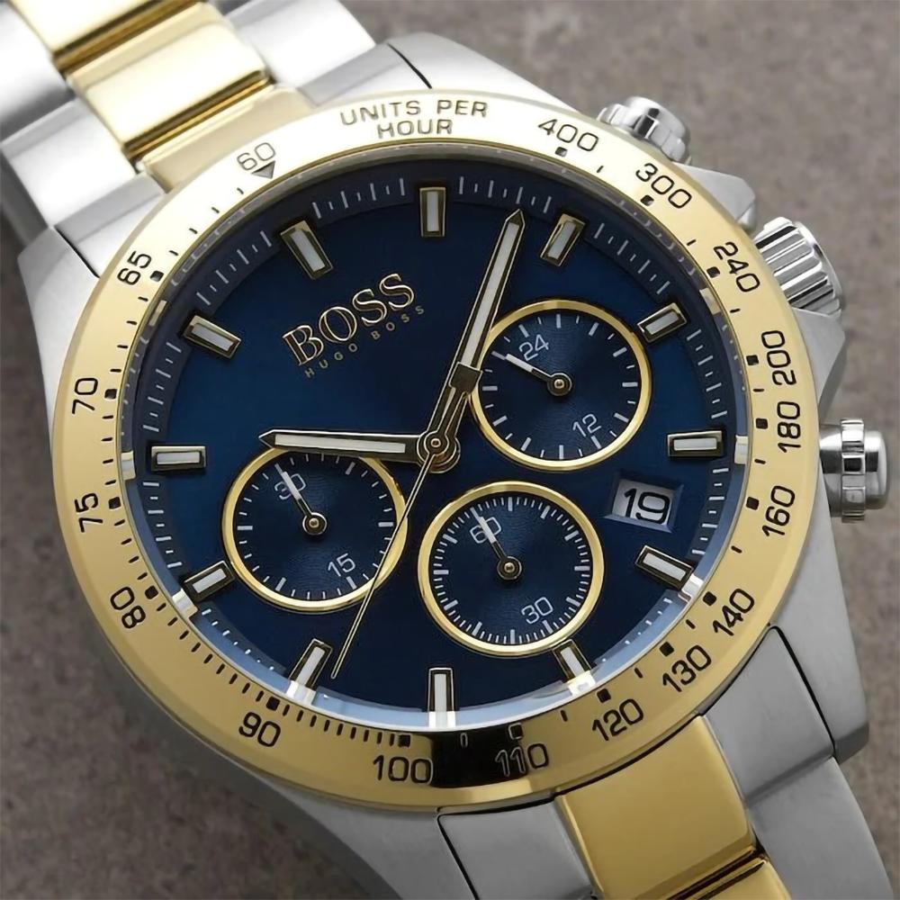 Hugo Boss 1513767 Men's Quartz Watches Blue Dial 43MM + Box