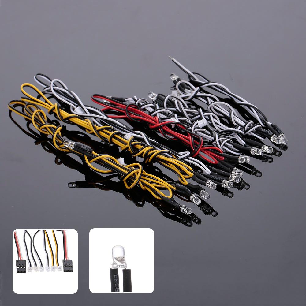 Killerbody LED-Lichteinheitsset mit Steuerbox, 17-teiliger LED-Ersatz für KB 1/10 MARAUDER Axial