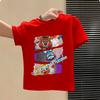 T-shirt FNAF Traspiranti Bambini Five Nights At Freddy Carino Top a Manica Corta Ragazzi Ragazze Moda Estiva T-shirt Abbigliamento Bambini
