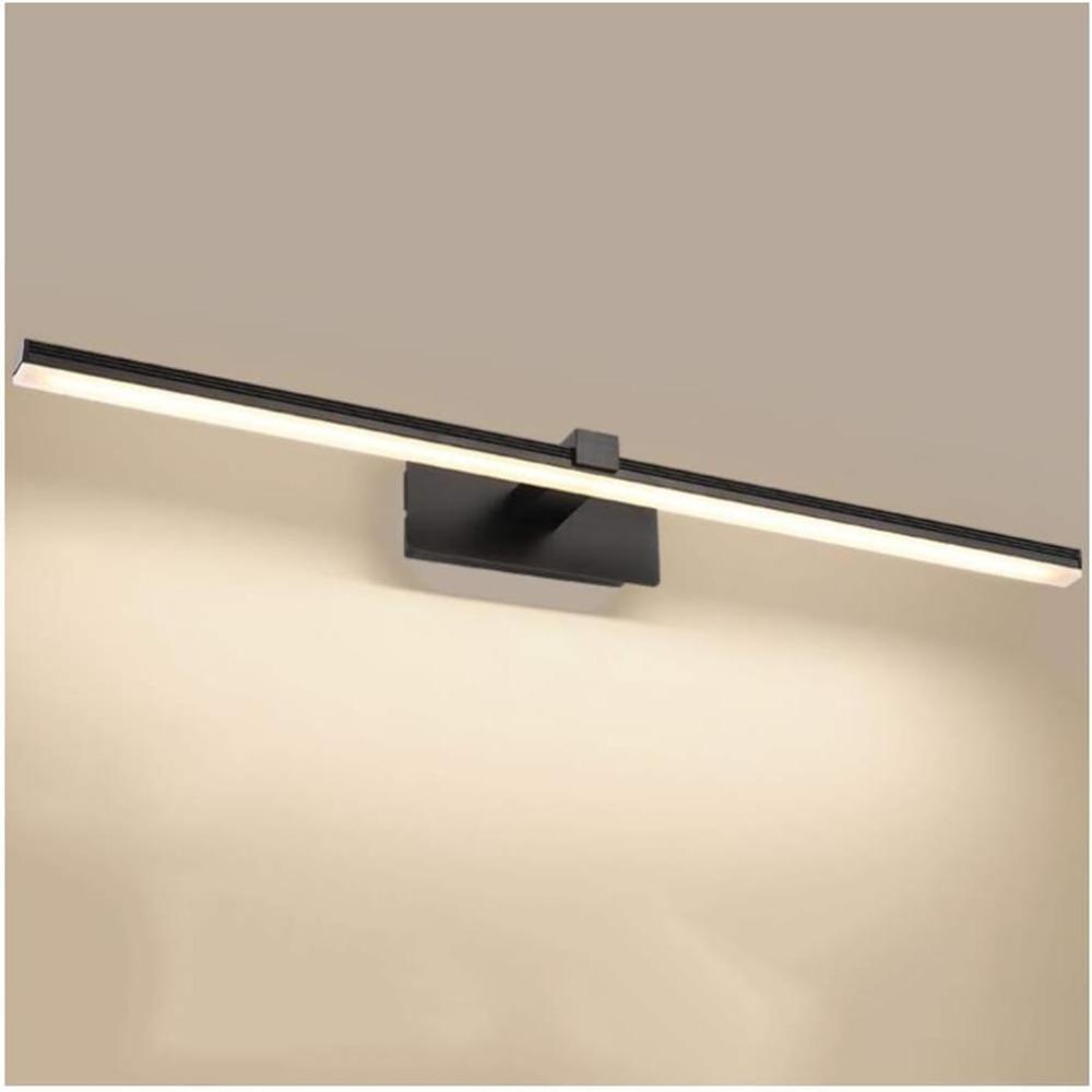 Black Wall Lamp Vanity Mirror Front Lights 40CM Sink Lights LED Light Bar Warm White Wall Lamp Bathroom Wall Lights