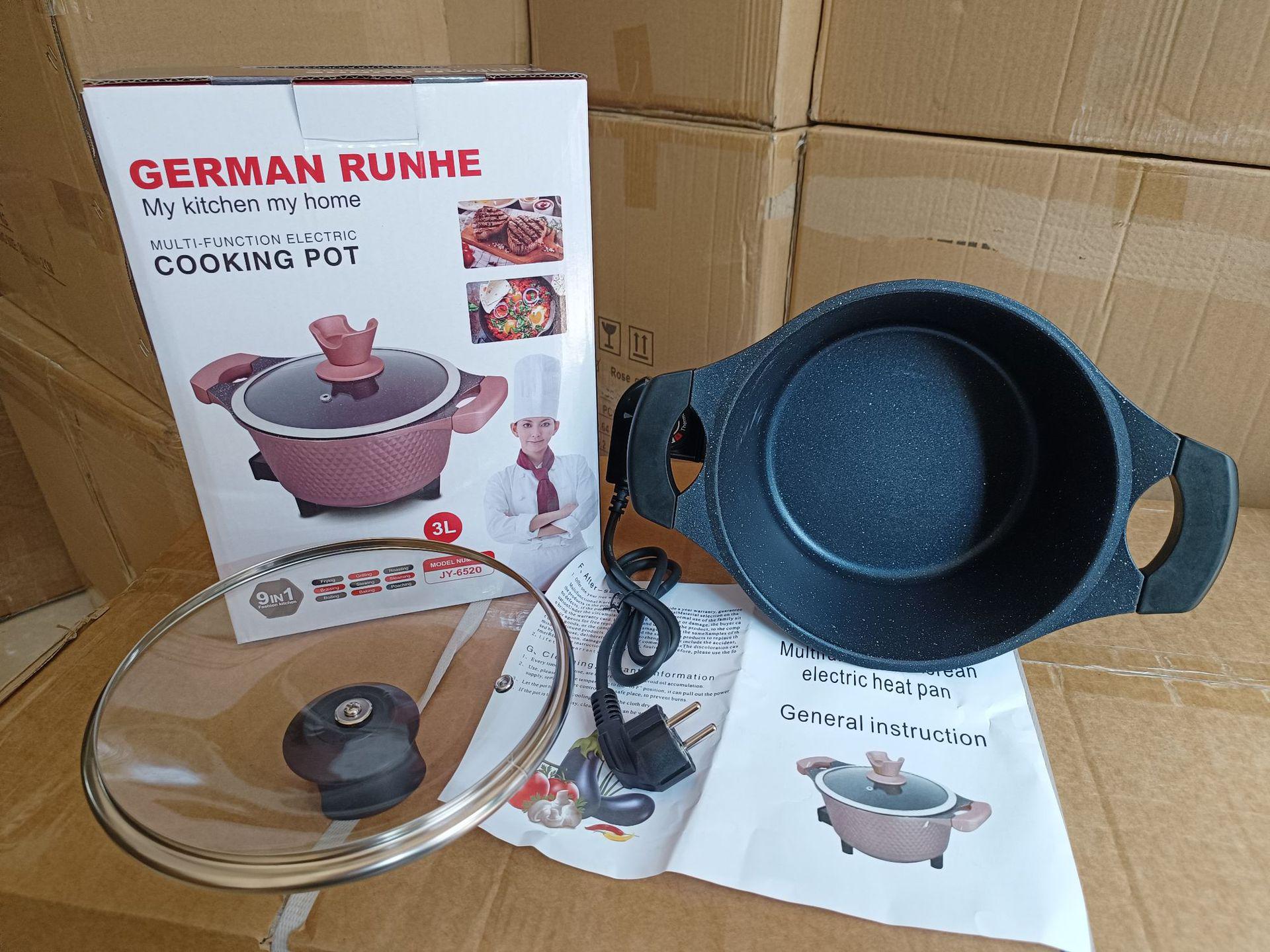 8L Maifan Stone Multi-Functional Electric Cooker, Aluminum Alloy Household Hot Pot 220V