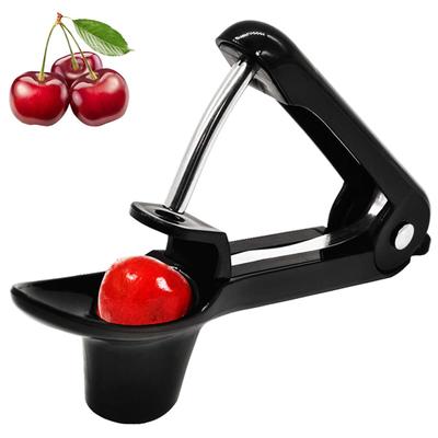 Corer Efficient Press Design One-Handed Cherry Pitter Tool Safely Remove Pits for Delicious Cherry Recipes