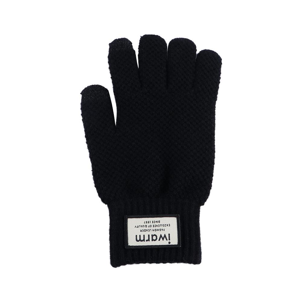 Outdoors Driving Windproof Warmer Winter Warm Finger Glove  Knitted Gloves Men's Gloves
