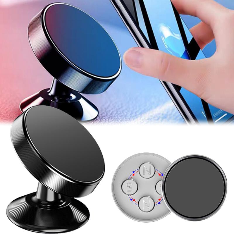 Car Magnetic Phone Holder Universal Magnet Phone Mount for IPhone 13 Xiaomi Samsung In Car Mobile Cell Phone Holder