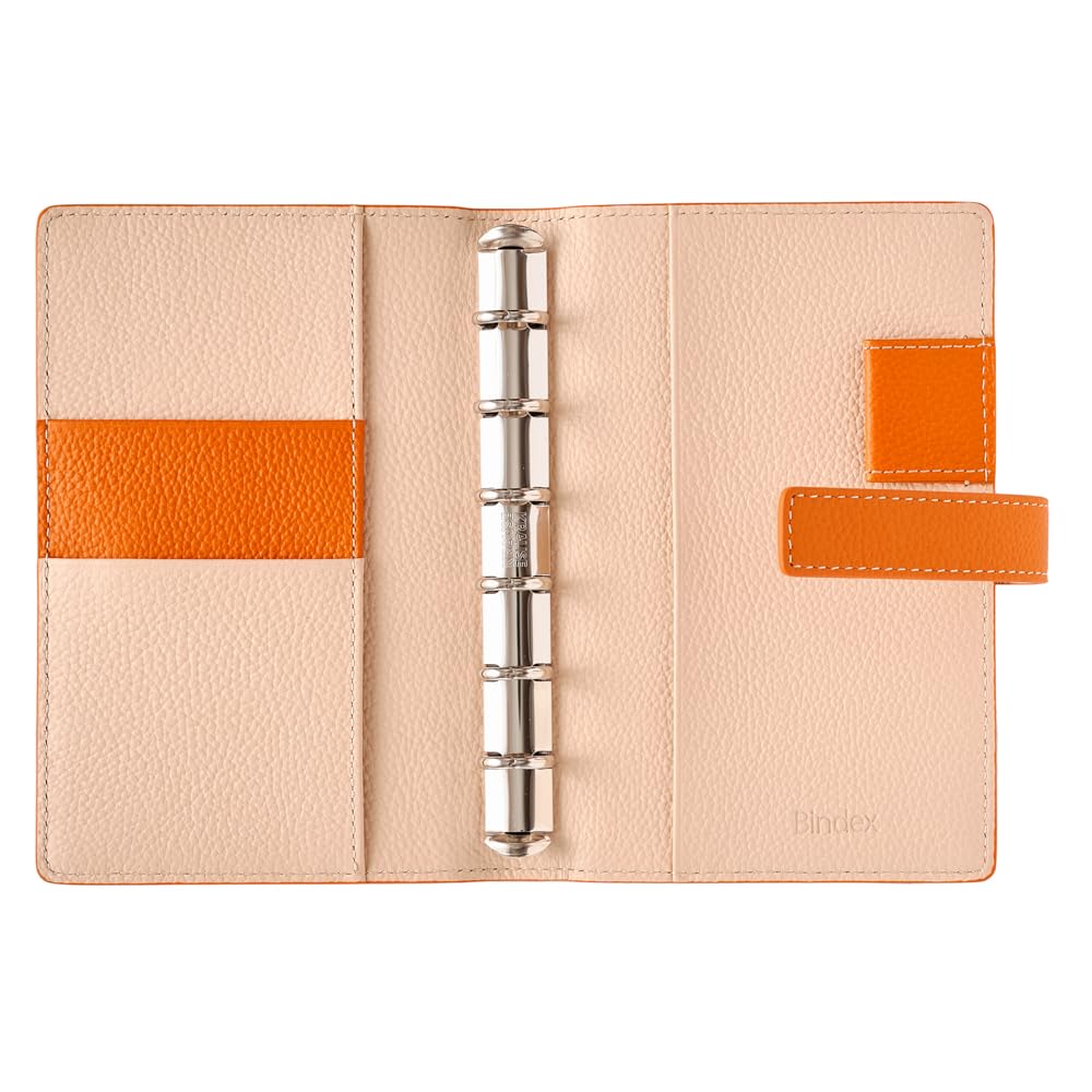 NOLTY Bindex System Unit Mini PB0013 Organizer, P13, 6, 6-Hole, Orange,