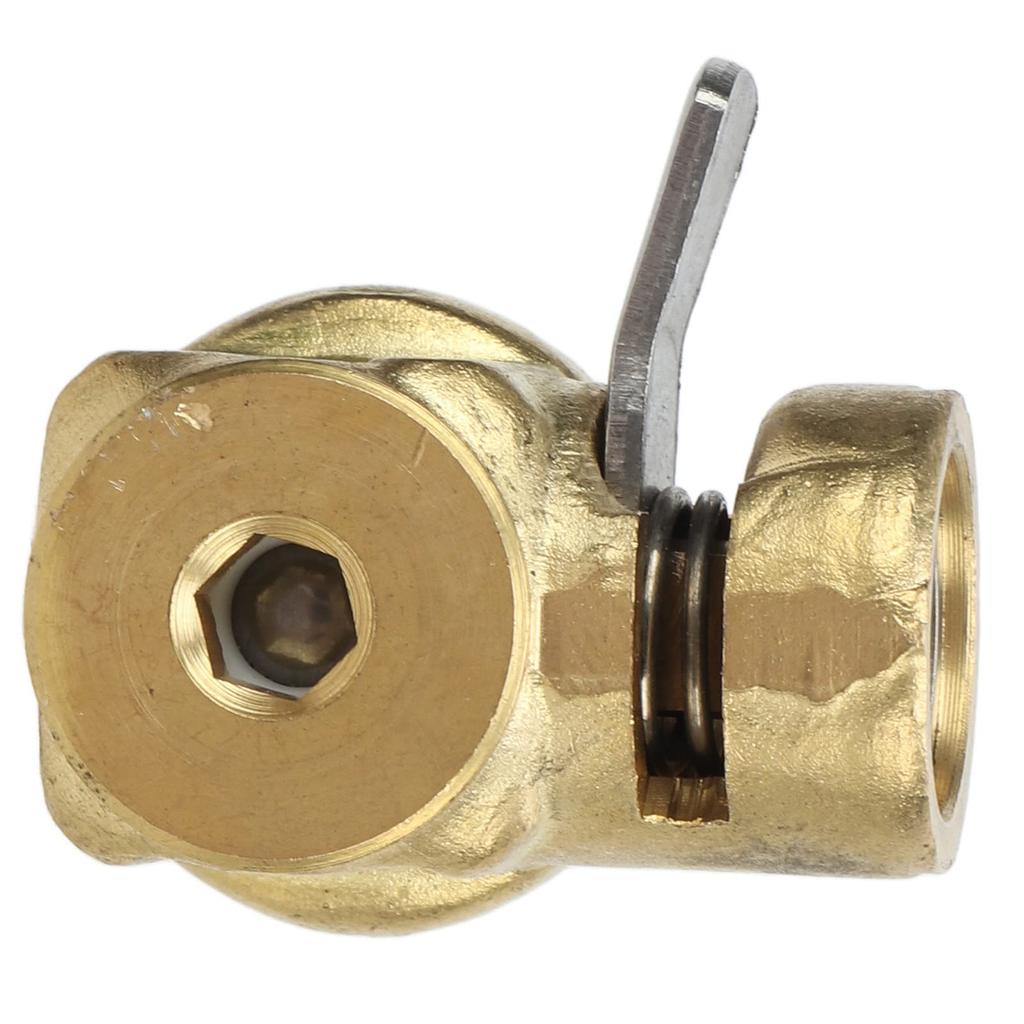 Drain Valve, M12‑1.75 LC ‑10 Lever Clamp, Fast Drain Valve for Automobile, Light Truck