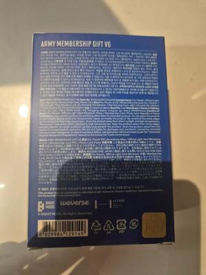 BTS 2024 Bulletproof Army Membership Kit V6 MEMBERSHIP GIFT V6 Used
