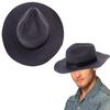 Woolen Jazzs Caps Cowboy Hat HippiesHat Adult Fedora Stage Show Fashion Headwear