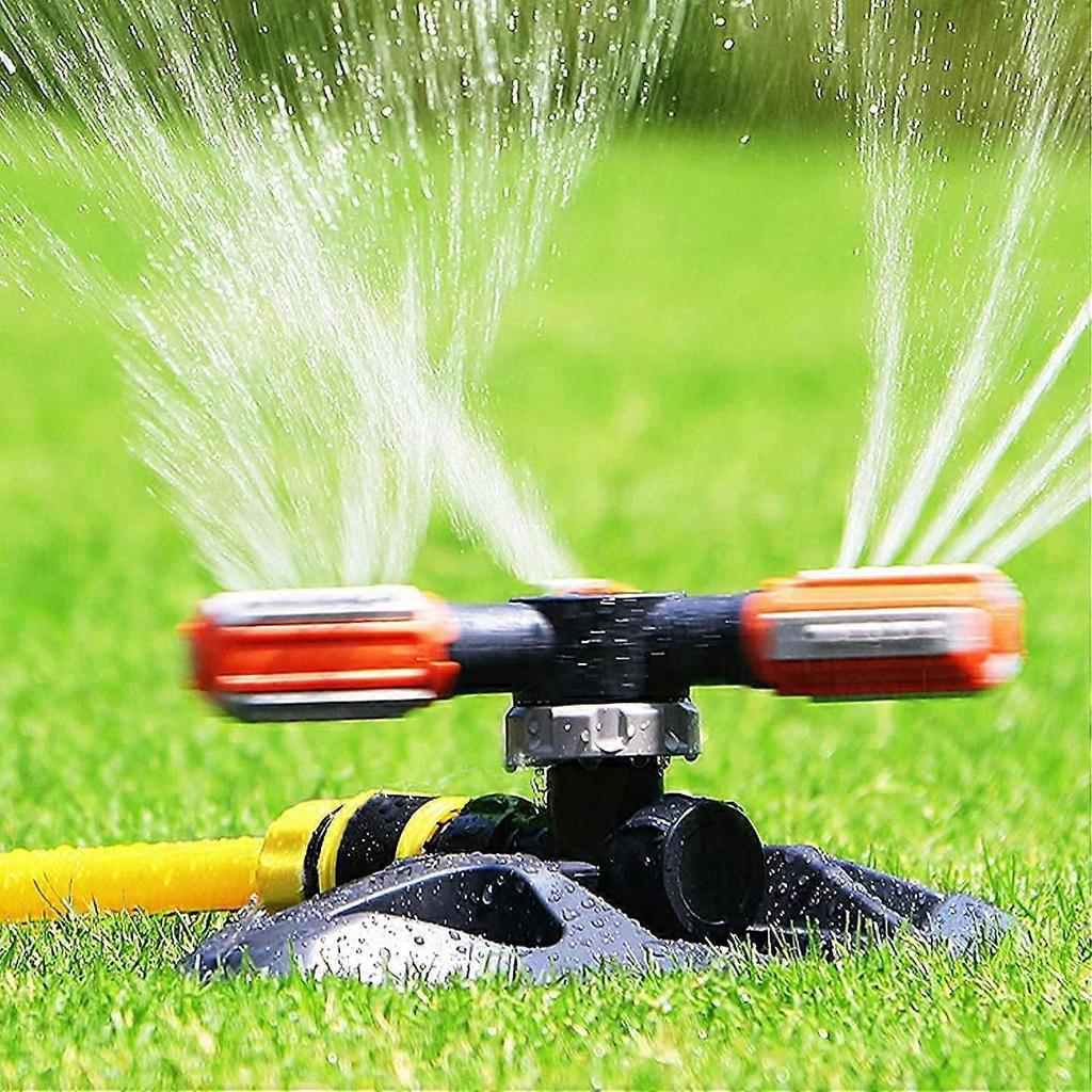 Garden Sprinkler, Automatic Watering Sprinkler, 360 Rotating Automatic Lawn Sprinkler, 3 Arm Sprink