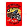Its surfing Time Hawaii Vintage Ride The Wave Surfboard Ride Metal Wall Mural Plaques Customized Pub Decoration Tin Sign Poster